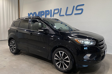 Ford Kuga 2,0TDCi 180 hv PowerShift AWD ST-Line 5-ovinen ** Sony / Eber / Adapt. Vakkari / Koukku / Sähköpenkki ** - RAHOITUSKORKO tähän autoon vain 1,99% - ** Peruutuskamera / Lämpöratti / Lämpölasi / AndroidAuto **