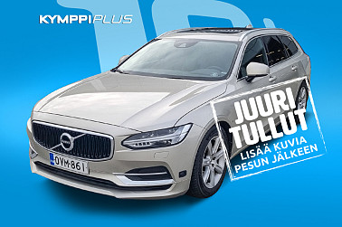Volvo V90 D3 Momentum aut ** VOC / Koukku / Adap.vakkari / Sähköluukku / Nahat - Luotettava ja tyylikäs Volvo huippuvarusteilla – mukavuutta, turvallisuutta ja tehoa samassa paketissa. Astu kyytiin ja aja kotiin ilman huolia!