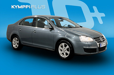 Volkswagen Jetta 1,6 75 kW Trendline **Lohkolämmitin ja sisäpistoke / Ilmastointi / Koukku / Isofix** - Vähän ajettu bensa Jetta ilmastoinnilla, lohkolämmittimellä ja vetokoukulla