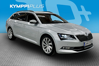 Skoda Superb Combi 2,0 TDI 150 Ambition DSG Autom. - **Webasto / Front assist / Vetokoukku / Suomi-auto / Lämmitettävä tuulilasi / Ilmastointi / Bluetooth**