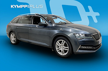 Skoda Superb Combi 1,4 TSI PHEV Ambition iV DSG Autom. **Koukku / Webasto / Tutkat / LED / Kessy** - Myyntiin saapui erittäin kysytty, tilava farmari toivotuilla varusteilla!