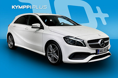 Mercedes-Benz A 220 4Matic A Business AMG ** Puolinahat / Webasto / Sähköpenkki muistilla / Harman Kardon Sound system ** - Tyylikäs, sporttinen ja nelivetoinen A 220 AMG – mukavuutta, voimaa ja asennetta. Tämä auto ei selittele, se näyttää.