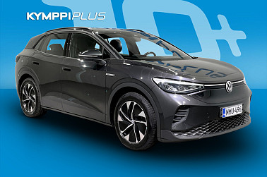 Volkswagen ID.4 Pro Performance 150 kW, akku 77 kWh ** Acc / Lämmitettävä tuulilasi / 2xrenkaat vanteilla / Led ** - Volkswagen ID.4 Pro Perf. – 204 hv, 77 kWh akku, SoH 92 %, laaja varustelu ja 2 rengassarjaa!