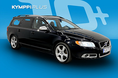 Volvo V70 T4 R-Design aut ** Xenon / Vetokoukku /  Keyless ** - Sporttinen ja tyylikäs R-Design – ulkonäkö, ajotuntuma ja varustelu kohdallaan
