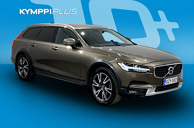 Volvo V90 Cross Country D5 AWD Pro aut ** Webasto / Volvo On Call / Vetokoukku / Nahat ** - Volvo V90 CC D5 AWD Pro – luksusta, voimaa ja huipputurvallisuutta kaikissa oloissa!