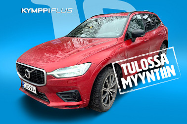 Volvo XC60 T8 TwE AWD R-Design aut ** Harman&Kardon / Lasikatto / Vetokoukku / ACC / LED / 360 Kamera / HUD / Webasto ** - Tehokas T8-hybridi, neliveto ja R-Design-varustus tekevät tästä varman valinnan.