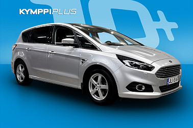 Ford S-Max 2,0 TDCi 180hv PowerShift Titanium Business AWD 5D / Acc / Webasto / Navi / Panoraama / Muistipenkki - Neliveto tarjoaa varman pidon kaikissa olosuhteissa. Tyylikäs Titanium Business -varustelu ja 7-paikkainen tilaratkaisu täydellinen perheauto.
