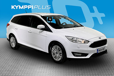 Ford Focus 1,0 EcoBoost 125 hv Start/Stop A6 Trend Wagon ** Lämmitetävä tuulilasi / Vetokoukku / Tutka / Lohkolämmitin ** - RAHOITUSKORKO tähän autoon vain 3,49% - Juuri huollettu sekä katsastettu