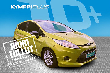 Ford Fiesta 1,25 82 hv Titanium M5 5-ovinen - ** Ilmastointi / Suomi-auto / Lohkolämmitin **