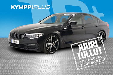 BMW 530 G30 Sedan 530e A Charged Edition **Ratinlämmitin /  Navi / Kamera / 2x Vanteet renkaineen - RAHOITUSKORKO tähän autoon vain 2,49% - Tyylikäs Suomi-auto!