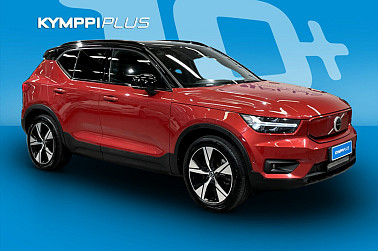 Volvo XC40 Recharge Twin Pro aut ** Urheiluistuimet / Panorama / Lämpöpumppu / 360 Kamera / ACC / LED / Keyless ** - Tehokas ja nelivetoinen sähkö-Volvo huippuvarusteilla ja jopa 438 km toimintamatkalla.