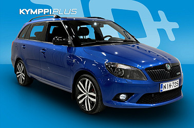Skoda Fabia Combi 1,4 TSI RS DSG Autom. ** Rattivaihteet / Vakkari / Lohkolämmitin ** - Kun arki kaipaa sporttista piristystä