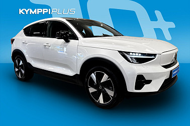 Volvo C40 Recharge Single Core Extended Range ** / Acc / Koukku / Kamera / Panorama / ** - Sähäkkä sähköauto, joka näyttää hyvältä ja kulkee lujaa!