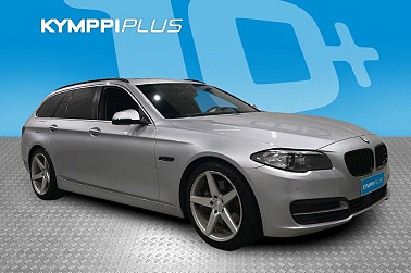 BMW 525 F11 LCI Touring 525d A Business - ** Hifit / Comfort-penkit muistilla / Peruutuskamera / Adapt. vak / Adapt. valot / Nahkasisusta / Vetokoukku / Navi **