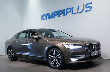 Volvo S90 D4 Inscription aut ** Nahat / Webasto / Navi ** - Tyylikäs ja turvallinen Volvo loistovarusteilla – nahkasisustus, LED-valot ja lisälämmitin!