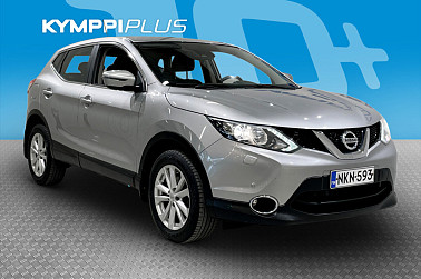Nissan Qashqai DIG-T 115 Acenta 2WD 6M/T E6 Safety Pack ** Bluetooth / Automaatti-ilmastointi / Led- päiväajovalot / Kaistavahti ** - RAHOITUSKORKO tähän autoon vain 3,49% - Turvallinen ja huoleton valinta - Safety Pack tuo mukanaan modernit turvavarusteet!