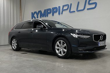 Volvo V90 D3 AWD Momentum aut **LED / HUD / Adapt.vakkari / 360° kamera / Navigointi / Koukku** - Hienosti varusteltu nelivetoinen V90