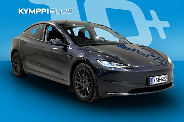Tesla Model 3 Long Range AWD ** ACC / Lasikatto / Kamera / Suomi-auto / Ilmalämpöpumppu / 2x renkaat ja vanteet - Tehokas, taloudellinen ja täynnä huippuvarusteita!