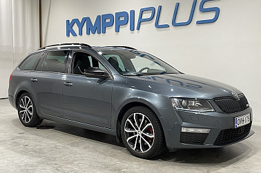 Skoda Octavia Combi 2,0 TDI 184 RS DSG Autom. ** Vetokoukku / Webasto / Panorama / Adapt. vak / Keyless ** - Upea Skoda Octavia RS malli tarjolla seuraavaan kotiin!