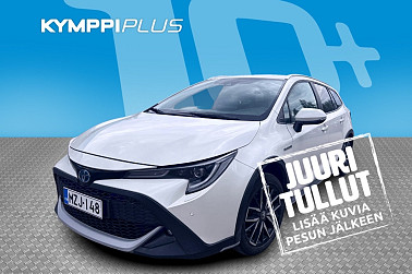 Toyota Corolla Touring Sports 2,0 Hybrid TREK / Acc / Kamera / Kaistavahti / LED / Kessy - RAHOITUSKORKO tähän autoon vain 3,49% - Kaukovaloavustin / Moottorinlämmitin / Navi / Suomi-auto