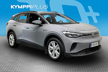 Volkswagen ID.4 Pro Performance 150 kW, akku 77 kWh ** Sähkö koukku / Peruutuskamera / 2x renkaat vanteineen ** - Suomalaisten suosima tilava sähkömaasturi! Varusteltu suomalaiseen käyttöön!