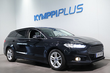 Ford Mondeo 2,0 TDCi 180hv PowerShift Titanium Business Wagon AWD ** Navi / P. Kamera / Webasto ** - Nelivetoinen automaattifarkku yhdistää ajomukavuuden, tilan ja taloudellisuuden