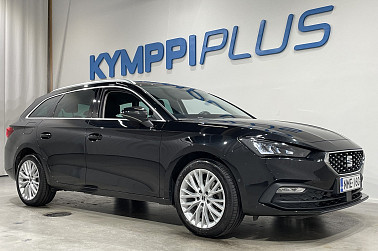 Seat Leon Sportstourer 1,5 eTSI 150 Hybrid Xcellence DSG ** Suomiauto / Webasto / Koukku ** - Tyylikäs ja hyvin varusteltu hybridi – huollettu, taloudellinen ja ajovalmiina!
