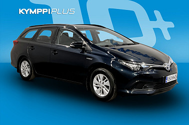 Toyota Auris Touring Sports 1,8 Hybrid Edition **Vakionopeudensäädin / Isofix / Moottorinlämmitin ja sisäpistoke / Vetokoukku** - Toyota Auris Hybrid vetokoukulla, vakionopeudensäätimellä ja automaatti-ilmastoinnilla – juuri huollettu ja katsastettu!