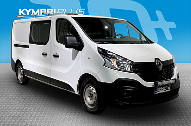 Renault Trafic dCi 125 TwinTurbo L2H1 6,0 m3 Navi Edition ** Webasto / Tavaratilan lämmitys / Cruise ** - Renault Trafic dCi 125 TwinTurbo L2H1 – 6,0 m³ tilaa, Navi Edition ja vahva vääntö. Tehokas, taloudellinen ja valmis töihin heti.