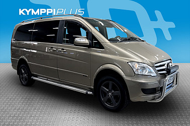 Mercedes-Benz Viano 116 CDI 4Matic CDI 2,2 keskipitkä A2 A ** / Webasto / Koukku / Vakkari / ** - 3 omistajan Suomiauto / Harvinainen 6 paikkanen neliveto Viano!