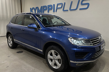 Volkswagen Touareg 3,0 V6 TDI 150 kW (204 hv) 4MOTION BlueMotion Technology Tiptronic-automaatti ** Ketju vaihdettu / Webasto / Dynaudio / Koukku / Peruutuskamera - Tyylikäs ja tehokas VW Touareg V6 TDI! Neliveto, automaatti, nahkasisustus, Dynaudio, Webasto, ketju vaihdett