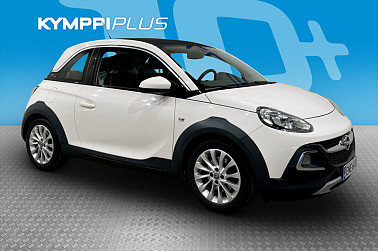 Opel Adam 3-ov Rocks 1,0T Ecotec Start/Stop 85kW MT6 ** Rättikatto / Vakkari / Suomi-auto / Lohkolämmitin ** - ** Lämpöratti / Hyvällä huoltohistorialla **