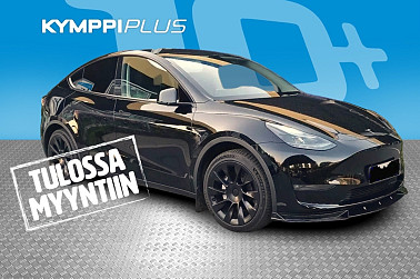 Tesla Model Y Long Range ** Acc / Lasikatto / Matrix / Lämpöpumppu / Sähköluukku - Tyylikäs model Y Long Range pitkällä kantamalla.