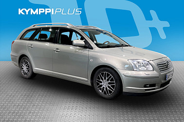 Toyota Avensis 1,8 VVT-i Linea Sol Elegant Wagon ** Lohko+sisäpistoke / Vetokoukku / Automaattinen ilmastointi / Juuri huollettu ** - Toyota Avensis Wagon on luotettava ja tilava perhefarmari, joka tunnetaan kestävyydestään, mukavuudestaan ja edullisista käyttökuluistaa