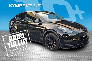 Tesla Model Y Long Range ** Acc / Lasikatto / Matrix / Lämpöpumppu / Sähköluukku - RAHOITUSKORKO tähän autoon vain 3,89% - Tyylikäs model Y Long Range pitkällä kantamalla.