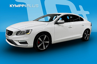 Volvo S60 T3 Business R-Design ** Webasto / VOC / Bi-Xenon / Lämmitettävä tuulilasi** - Tyylikäs ja hyvin varusteltu Suomi-auto R-Design -paketilla!