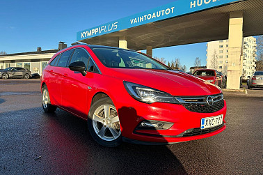 Opel Astra Sports Tourer Innovation Plus 150 Turbo A * LED-Matrix-ajovalot / Sport-penkit / Suomi-auto * - Opel Astra Sports Tourer 150 Turbo A – suorituskykyä, tilaa ja mukavuutta samassa paketissa. Tyylikäs, tehokas ja valmis matkaan!