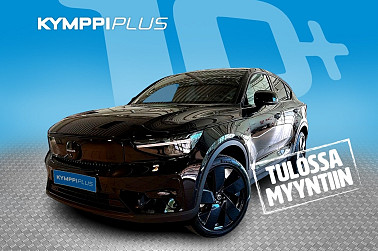 Volvo EC40 Single Extended Range Plus Black Edition - Tulossa Lempäälään! / Adapt.vakkari / Blis / Koukku / 360 kamera / Volvo Cars sovellus / Lämpöpumppu / Tehdastakuu