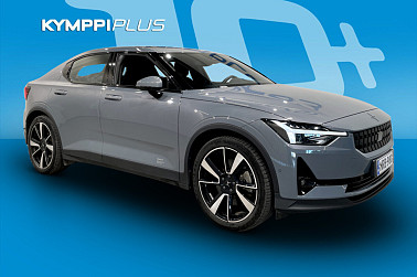 Polestar 2 Long Range Dual Motor, 300kW, 78kWh ** Pilot / Plus / Thunder / 2x renkaat vanteineen ** - Upea Polestar tarjolla, Pixel-Ledit ja kahdet Polestarin omat vanteet renkaineen!