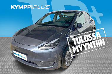 Tesla Model Y Long Range * Lämpöpumppu / Matrix-Led / ACC / Lasikatto * - 2x vanteet ja renkaat / Stealth Grey / Premium audio / Lämpöratti