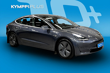 Tesla Model 3 Long-Range Dual Motor AWD **Lasikatto / ACC / 2x renkaat vanteilla** - Tesla Model 3 Long-Range Dual Motor AWD 2019 – pian Vantaalla!