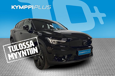 Volvo EC40 Twin Performance Plus Black Edition **Kaistavahti / ACC / Blis / 360°kamera / Lasikatto / Pilot Assist / LED / 2XRenkaat - Lämpöpumppu / Akuston esilämmitys