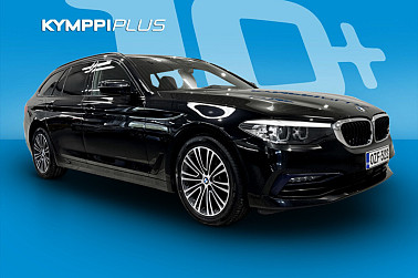 BMW 520 G31 Touring 520d A xDrive Business Sport / SportLine / Acc / Webasto / Koukku / Display Key / Navi - Osanahat * Kamera * Ledit * Tutkat * Shadow Line * Bmw Live Cockpit Professional * Sporttipenkit * AppleCarPlay