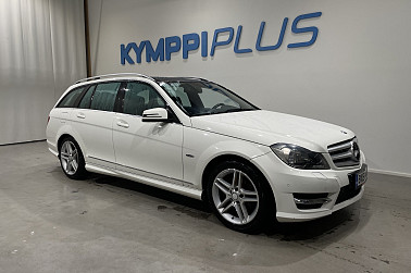 Mercedes-Benz C 180 BE T A ** Webasto / Vetokoukku / Panorama / Vakkari / AMG-Sport / ** - Tyylikäs AMG-sport paketilla varustettu Mercedes vailla uutta kotia! Juuri katsastettu!