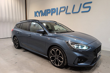 Ford Focus 2,0 TDCi EcoBlue 150hv A8 ST-Line Wagon ** Bang & Olufsen / Lämpöratti / Navigointi / Suomi-auto / 2-omisteinen - Tyylikäs ja tehokas Ford Focus ST-Line Wagon! 150 hv, automaatti, B&O -äänentoisto, LED-valot ja lisälämmitin – ajomukavuutta tyylillä!
