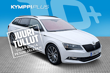 Skoda Superb Combi 1,4 TSI ACT SportLine DSG Autom. * Kessy / Webasto / Koukku * - Navigointi / Suomi-auto / Kuskin penkki muistilla / Nahka-alcantara