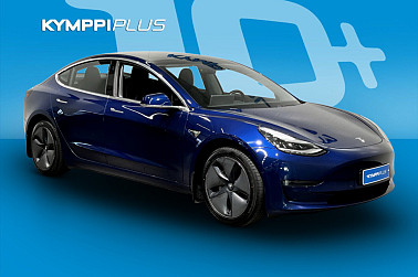 Tesla Model 3 Long-Range RWD ** Adapt.vakkari / Kaukovaloavustin / Lasikatto / Peruutuskamera ** - Huoletonta ajoa pitkällä rangella, tehokkuutta ja taloudellisuutta joka kilometrillä