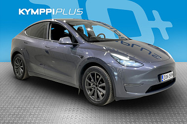 Tesla Model Y Long Range ** Vetokoukku / ACC / Kamera / Kahdet renkaat vanteilla / Panorama ** - Arjen helppoutta!