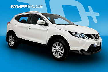 Nissan Qashqai 1,2L Business 360 2WD 6M/T Leather ** Koukku / Lasikatto / Navigointi ** - Tyylikäs, hyvin varusteltu Qashqai – loistava valinta!