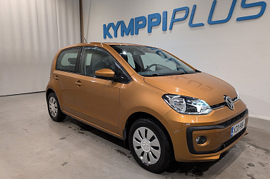 Volkswagen up! 1,0 55 kW (75 hv) ASG **Vakkari / Ilmastointi / Pysäköintitutka / Lohko+sisäpistoke** - Juuri huollettu. Tyylikäs, vaivaton ja taloudellinen kaupunkiauto hyvillä varusteilla!